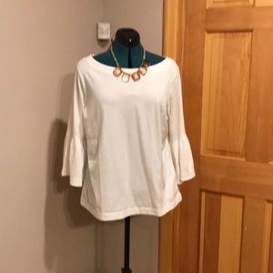 NWOT Banana Republic Bell Sleeved cotton Top 💕